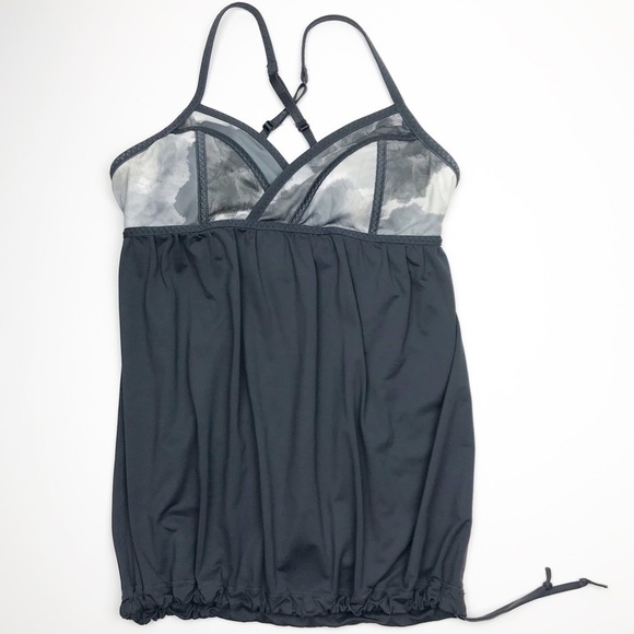 LULULEMON Rehearsal Black/White Coal Tinted Tank 6 - Picture 2 of 11